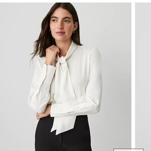 Elegant White Women's Blouse